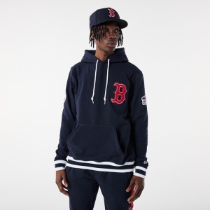 Sudadera Con Capucha New Era Boston Sox MLB Logo Select Azules | ZTGIU-8390