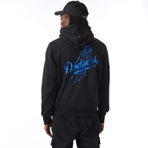 Sudadera Con Capucha New Era La Dodgers MLB Foil Negros | DJBST-7802